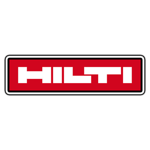 Adesivo logo hilti 1 - adesivo,