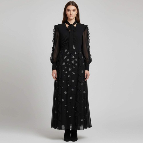 Elisabetta franchi black crepe - franchi,