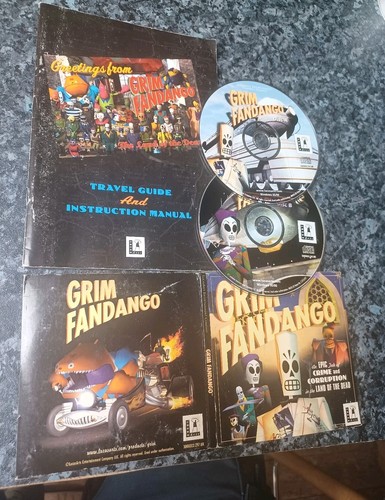 Grim fandango game - cd, set