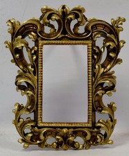 Antica cornice in legno in