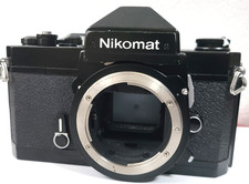 Nikon fotocamera reflex pellicola nera Nikomat Nikkormat FT2 n. 5364979 -Corrosione leggera-