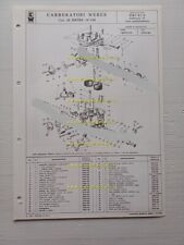 Weber carburatore 32 DATRA