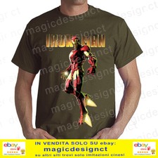 IRON MAN t-shirt Tony Stark tshirt fumetto film avengers taglie fino alla 5xl