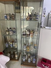 Vetrina (V91a) con scanalature per modellismo scala H0 e N 70 x 115 x 8,5 cm !!