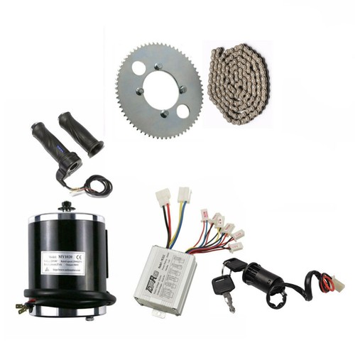 Kit motore spazzola 24v 500w - kit,