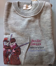 Pullover uomo giro collo in