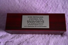 STAR WARS 1977 Luke Skywalker GRAFLEX 3-Cell Lightsaber Tri-Cree Led PRIZM SB