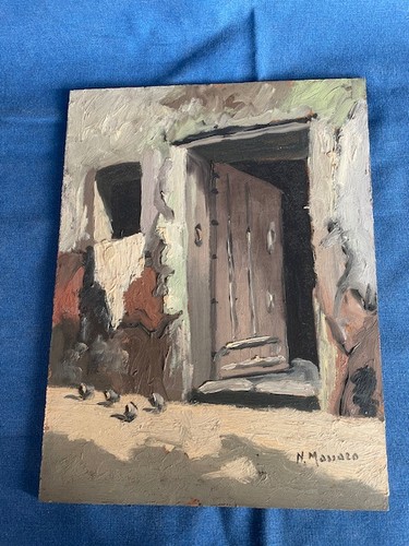 Quadro olio firmato - quadro,