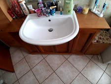 mobile bagno con lavabo a terra