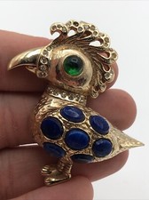 Raro ciondolo smaltato strass