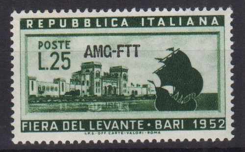Trieste zona 1952 fiera del - a,