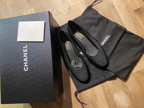 Chanel ballerines noir - chanel,
