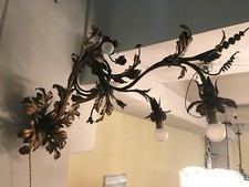 applique  francese in ferro battuto 1940 coppia