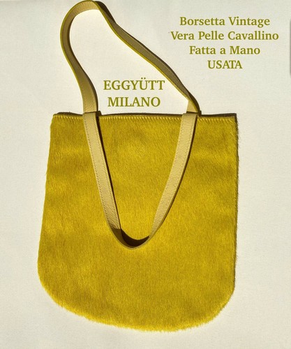 Borsetta vintage vera pelle - borsetta,