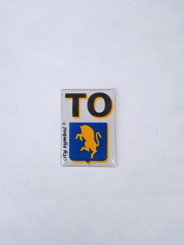 Adesivo con scritta torino - con,