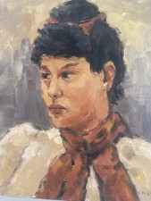 Bellissima Pittura A Olio Su