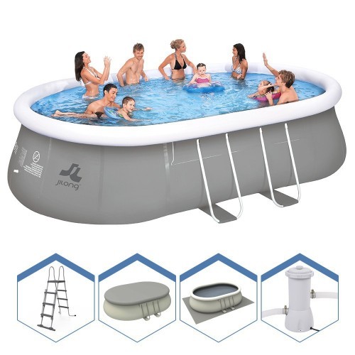 Piscina ovale autoportante - ovale,