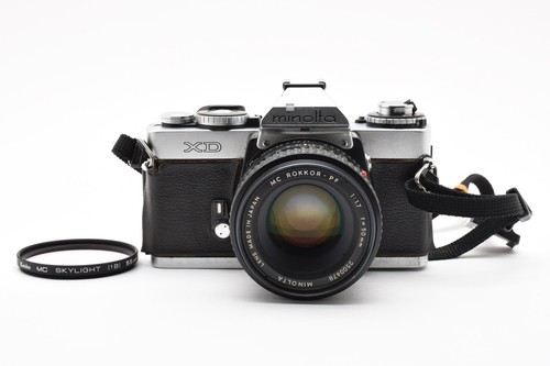Ecc minolta xd - minolta, argento