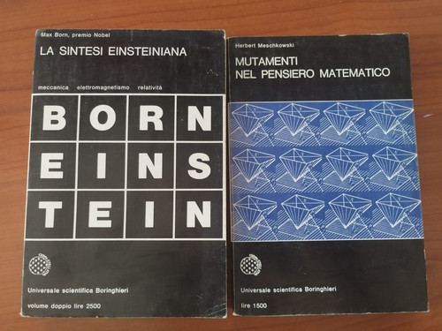 Sintesi einsteniana e - la,