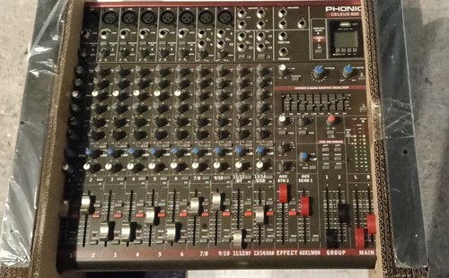 Mixer audio phonic celeus 800 - mixer,