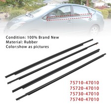 4pcs door glass belt outer - 4pcs,