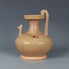 Antico vaso testa di pollo