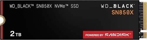 Black sn850x 2tb nvme 2 - 2tb,