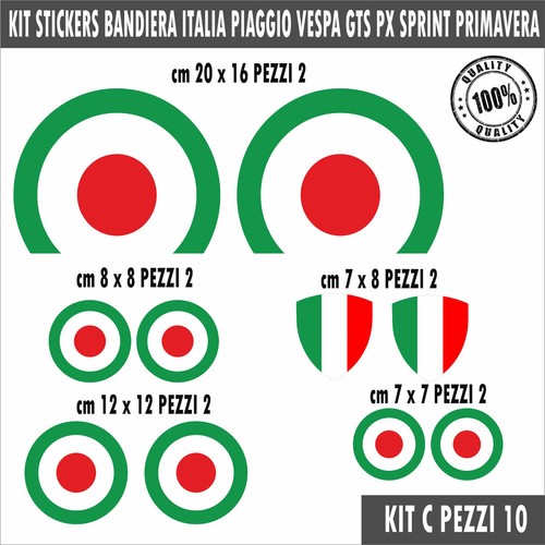 Kit adesivi italia - adesivi,