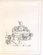 ORFEO TAMBURI ACQUAFORTE 20x30