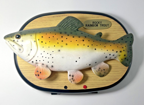 Vintage rocky rainbow - rainbow, trout