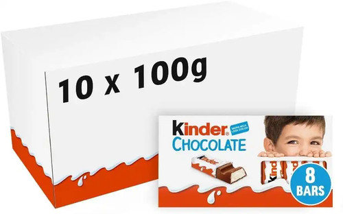 10x ferrero kinder barrette - ferrero,