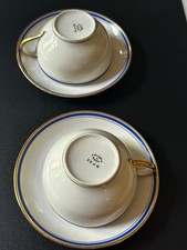 Coppia di tazze da the te té - Ginori - Gio Ponti - Anni 30