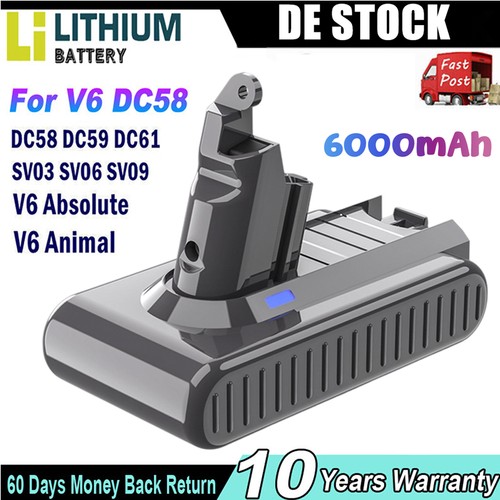 Per dyson batteria ah - per, v6