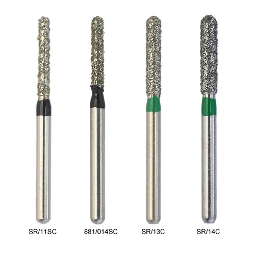 Dental diamond bur cilindro - diamond, fg