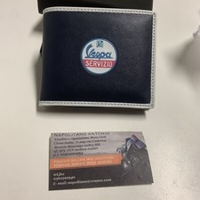 605519M PORTAFOGLIO BLU ORIGINALE VESPA ORIGINALE PIAGGIO