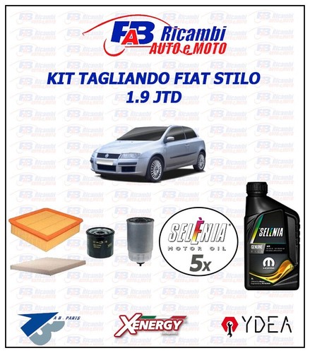 Kit tagliando fiat stilo 9 - tagliando,