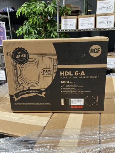 Nuovo rcf hdl6 hdl6a 2x6 - nuovo, hdl6-a