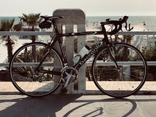 Bicicletta Da Corsa In Fibra Di Carbonio. Artigianale Daccordi.