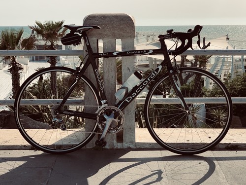 Bicicletta corsa fibra - corsa,