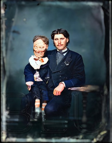 1877 ventriloquo il suo - un,