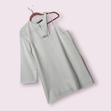 Abito Zara taglia L bianco