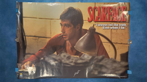 Scarface poster firmato al - poster,