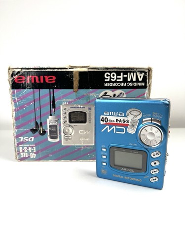 Aiwa f65 portable md - aiwa,