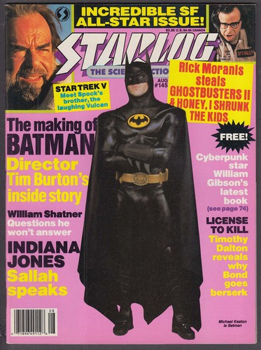 Starlog 145 tim - #145, burton