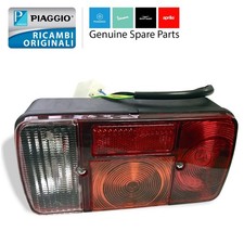 FARO FANALE POSTERIORE DESTRO COMPLETO ORIGINALE PIAGGIO APE TM P 703 FL2 220
