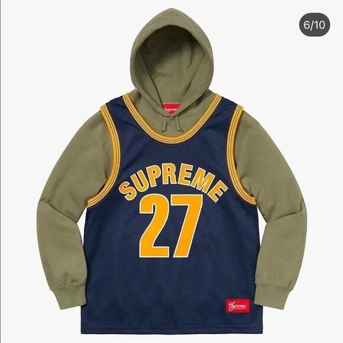 Supreme maglia basket felpa