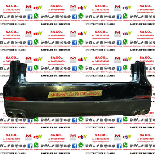 Paraurti posteriore maserati - paraurti,