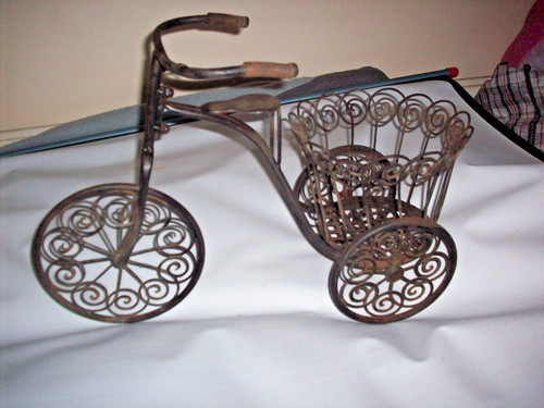 Vaso porta fiori - , bici