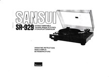 Operating Instructions -