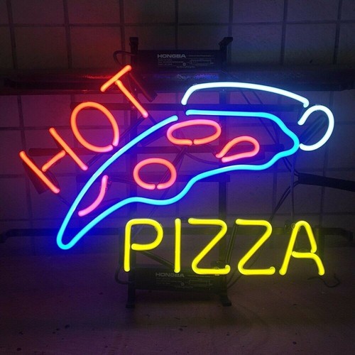 Lampada insegna neon - insegna, pizza